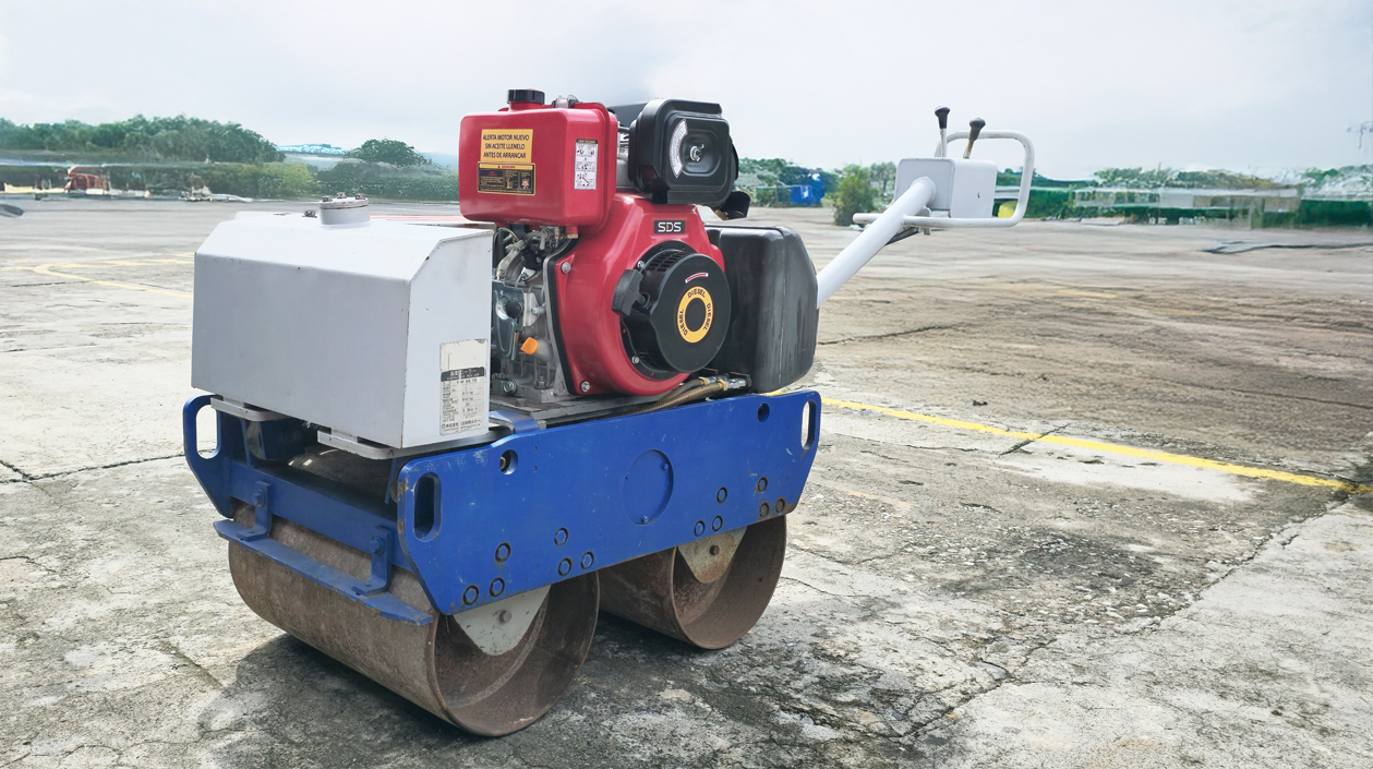 rodillo compactador usado, rodo doble no tripulado, maquinaria usada Guatemala, equipo usado Guatemala, Tacom Guatemala, rodo compactador